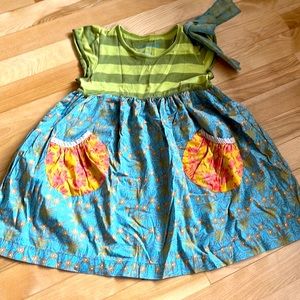 Matilda Jane little girl’s dress with pockets (vintage MJ) size 4
